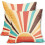 Boho Sunshine Kussenhoezen 20x20 cm Linnen Set van 2 1