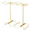Metal vinglasholder til bordplade – Holds6Glasses 1