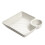 Chip and Dip Bowl with Vinegar Plate PP Tray 1pc 1
