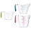 Σετ πλαστικών ποτηριών μέτρησης 200ml400ml900ml 1