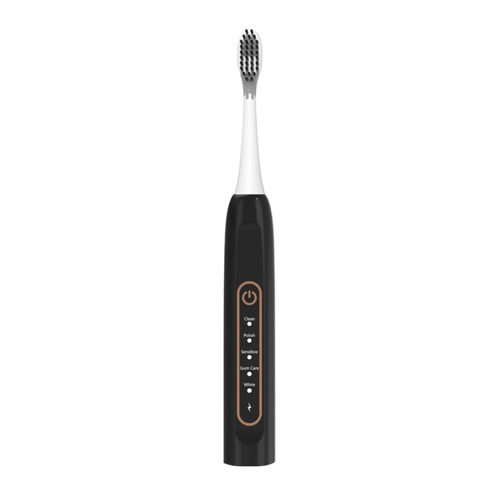 Electric Toothbrush with 5 Modes, USB Charging & Waterproof