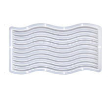 Silikone Coaster-form med stribet design - 1 stk.