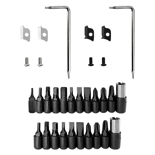 Assortiment d'embouts de tournevis compactés avec-noir 1