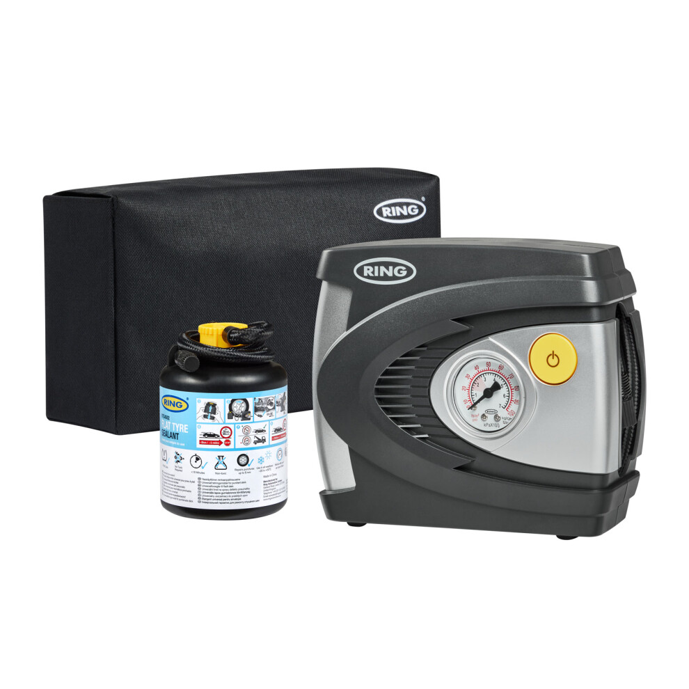 Ring Automotive Flat Tyre Emergency Repair Kit
