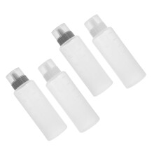 Sticlă transparentă din plastic cu capac pentru dressing de salată Cruet