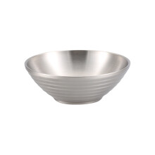 Stainless Steel Ramen Bowl Double Insulated 1.2L