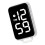 Stylish Keychain Watch With Large Display And Waterproof-White 1