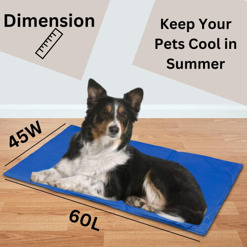 Quebec Pet Cooling Mat 45x60cm Cooling Gel Pad 1
