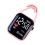 Plastic Keychain Watch With Big Screen Keychain Pocket-pink 1