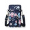 Compact Multi-Wear Mini Phone Case Multifunktionale Handyhülle   Buntes Blumenmuster 1