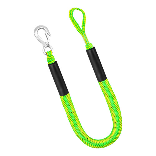 Corde élastique d'amarrage de bateau, corde d'amarrage pour-Vert