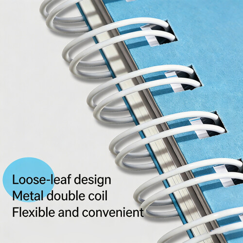 1Pc Aesthetic Writing Notebooks Coil Bounding Covers Not-Type 8 1