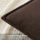 Fodere per cuscini Euro in lino e cotone 24x24 cm – Marrone scuro 2