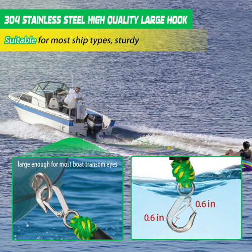 Universals Boats Trailer Rope Floating Dock-Blue Float type 2