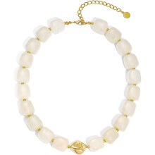 Chic Contrasting Color Beaded Jewelry Piece Necklace For-4