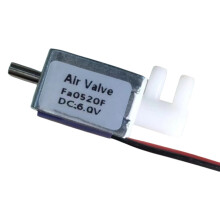 Fa0520F petites électrovannes électriques contrôle efficace-DC6V