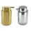 Universal Refillable Lotions Dispenser For Homes Kitchen-Silver 3