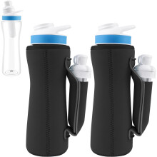 Housse en néoprène pour bouteille d'eau de 650 ml (22 oz).
