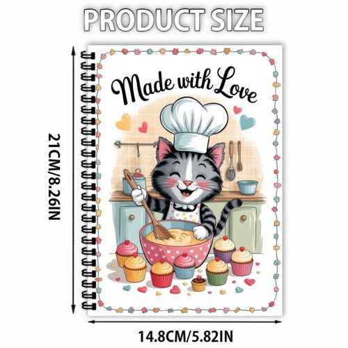 Vertical Meal Planning Pad Notebook Meal Planner With Kitchen 2