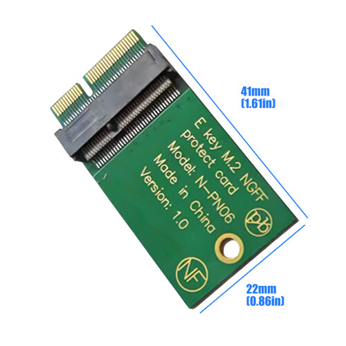 Carte de Test de module WiFi PCB pour cartes A + E Key et E Key 2