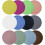 12-Piece Silicone Coasters, 4 Inch, Leak-Proof 1