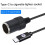 USB-C-zu-Auto-Stromkonverter, 5 V auf 12 V, Typ-C-Stecker auf 7