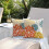 Fodere per cuscini floreali 24x24 pollici, set da 2, impermeabili 4