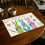 Linen Placemat with Easter Rabbit Design – Set of 1 5