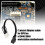 Stable Performances 6Pin to 4Pin CPU Fan Adapters Cable For 6