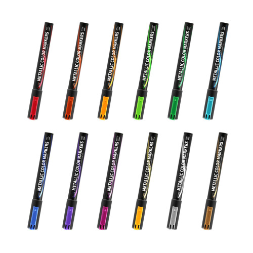 Ergonomic Grip Soft Tip Water Based Marker Pen Fade Resistant-6 1