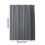 Shower Curtain Set Black White Fabric 12 Hooks 3