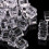 Acrylic Ice Cubes 15mm–30mm Reusable Bar Props 3