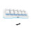 12 Key Customizable Mini Keyboards With Color Backlights-White 1