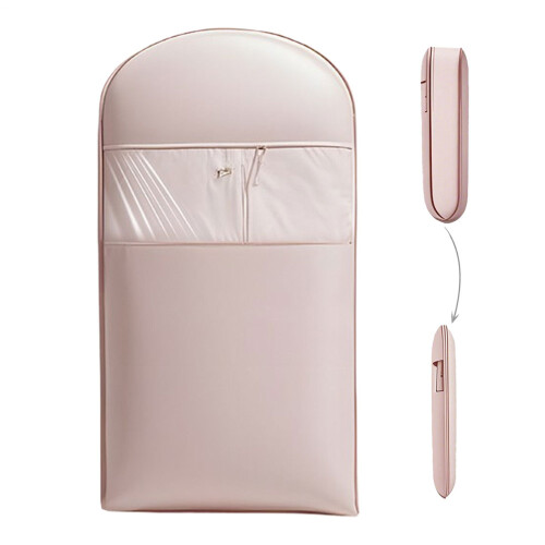 Selbstkomprimierender Kleidersack – Transparent, Staubdicht,