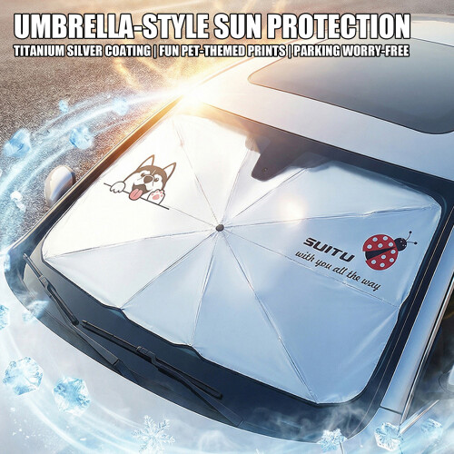 Premium reflecterend autozonnescherm met isolatieontwerp,-Type A 2