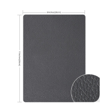 Selbstklebendes Reparaturpflaster für PU-Leder DarkGrey