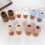 Chaussettes chaudes pour tout-petits avec Grip Dot,-Rose 3
