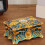 Ornate Alloy Storage Box Intricate Floral Pattern And-Blue 7