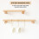 Houten handdoekrek 45 cm 3