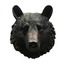 Animal Head Wall Decor – Wolf, Leopard or Bear Bust