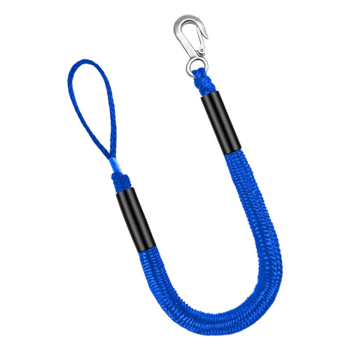 Elastics Marine Rope Heavy Type Bungees Dock Line for-Blue