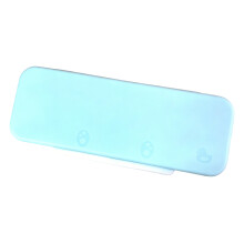 Pen Box Pencil Case For Kids Students Desktop Organizers-Blue
