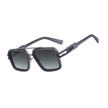 Square Frame Unisex Sunglasses Comfortable Sunproof Eyewear-4