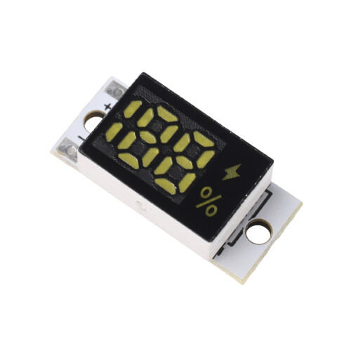 Energy Efficient 7mA Battery Status Indicator Meter With-1