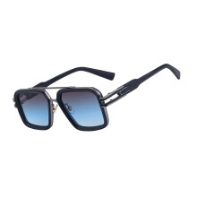Square Frame Sunglasses UV400 Resistant Lens Eyewear For-5