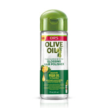 ORS Olive Oil Glossing Hair Polisher 177ml/6floz - Frizz Control, Shine, and Humidity Protection | Lightweight, Healthy Shiny Hair | Adds Gloss a