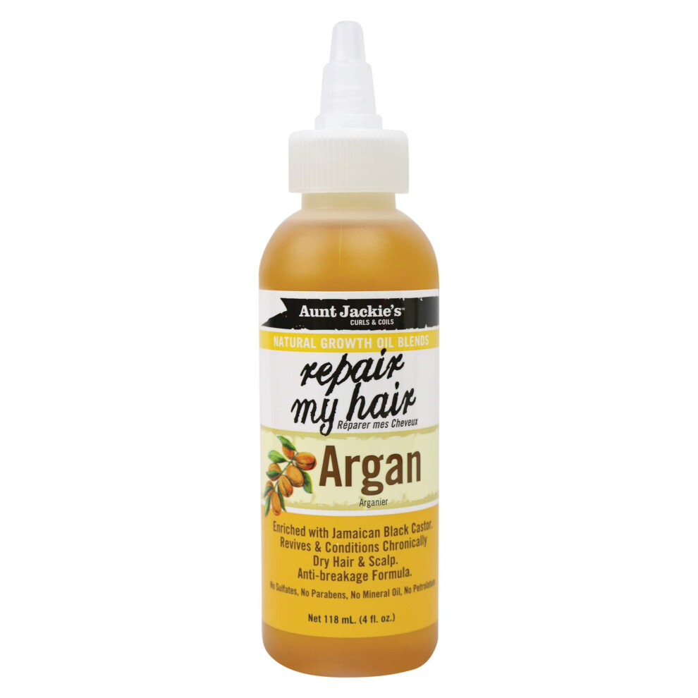 Aunt Jackie's Aunt Jacki's Mend My Hair Argan Oil, 118 Ml
