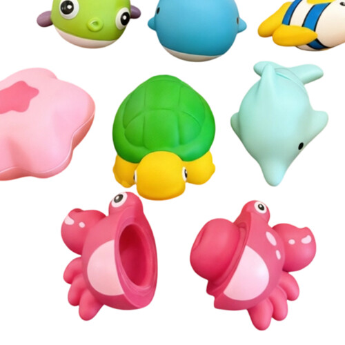 10pcs Farm Animal Figures Learning Toy Soft Rubber Sorting-farm 2