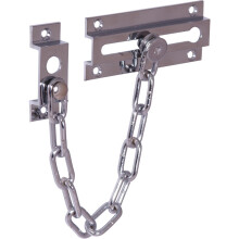4" Door Chain Polished Chrome by Ironmongery World
