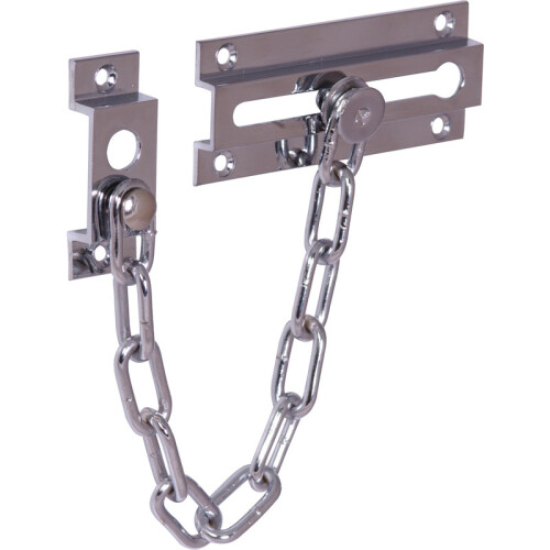 4" Door Chain Polished Chrome by Ironmongery World